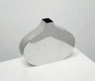 Small Polished Stainless Steel Vase