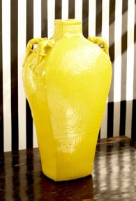 Ming Style Imperial Yellow Vase