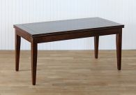 Dark Wooden Rectangular Coffee Table