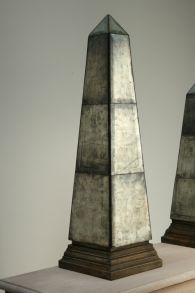 Large Beveled Obelisk