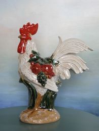 Standing Ceramic Rooster
