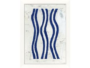 Blue Stripe I 21W x 28H