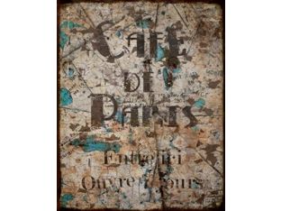 Cafe de Paris 24W x 30H