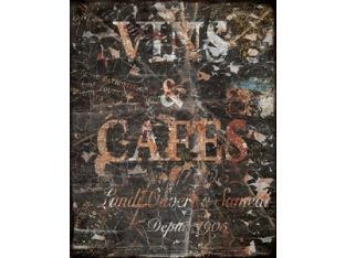 Vins and Cafes 24W x 30H