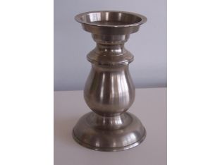 Pewter Pillar Candle Holder
