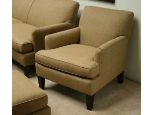 Golden Tweed Club Chair