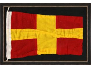Nautical Flag R 22.5W x 15.5H