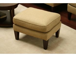 Golden Tweed Ottoman