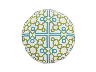 Green Trellis Pillow