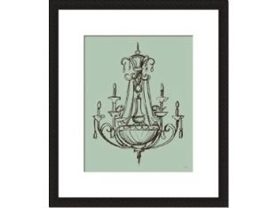 Chandelier on Celadon III 28W x 32H
