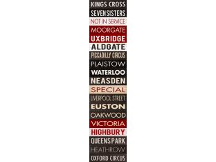 Destination - London 20W x 90H
