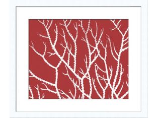 Coral Silhouette II 27W x 23H