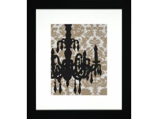 Chandelier Silhouette II 28W x 32H