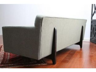 Sage Gray Tufted Back Sofa