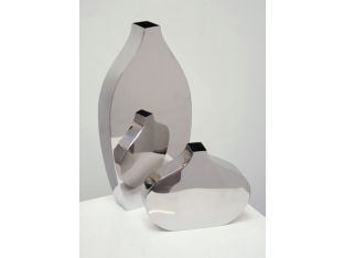 Small Polished Stainless Steel Vase