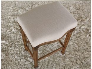 Natural Wood Backless Counter Stool
