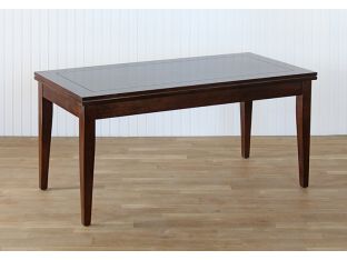 Dark Wooden Rectangular Coffee Table