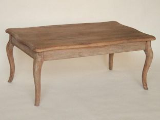 Limed Gray Oak Coffee Table