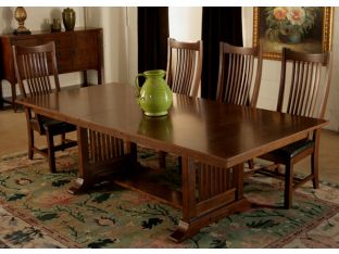 Grove Park Mission Style Spindle Back Arm Chair