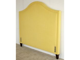 Lemon Yellow Queen Headboard