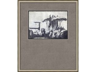 Tuscan Contemplation 1 22W x 26H