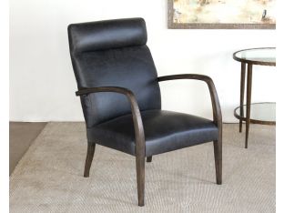 Bryson Chair in Gray Leather