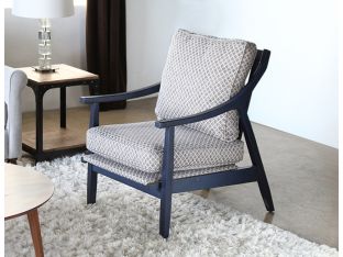 Kennedy Denim Arm Chair