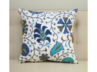 Blue Calypso Pillow