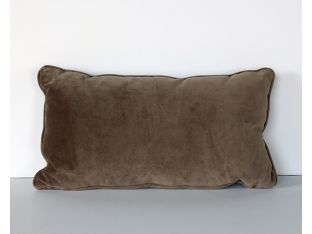 Mushroom Velvet Rectangular Pillow