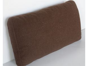 Brown Rectangular Pillow