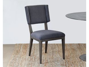 Burnt Oak Wingback Dining Chair