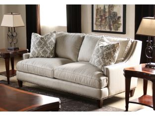 Contemporary Linen Sofa
