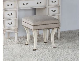 Mia Stool in Vintage Ivory Finish
