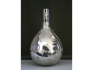 Tall Mercury Glass Vase